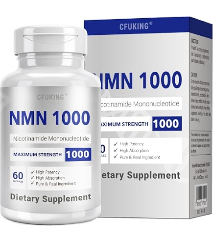 Amazon.com: Natural Factors Regenerlife NMN NAD+ Boost, 500MG, 30